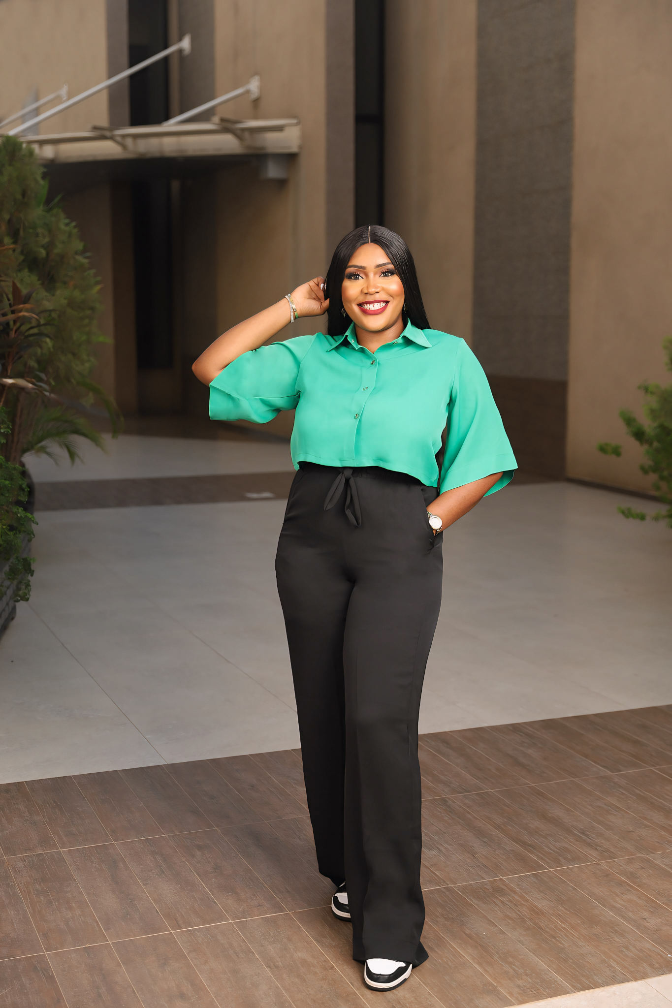 flora Abuja fashion model